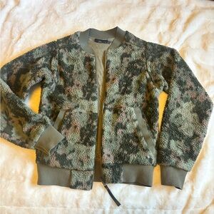 PRANA | Green/multi Camo Teddy Jacket